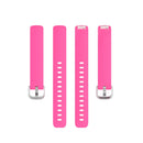 For Fitbit Inspire 2 TPE Watch Band, Size:S(Pink)