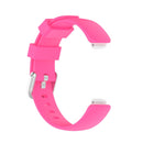 For Fitbit Inspire 2 TPE Watch Band, Size:S(Pink)