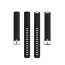 For Fitbit Inspire 2 TPE Watch Band, Size:S(Black)