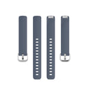 For Fitbit Inspire 2 TPE Watch Band, Size:S(Grey)