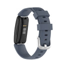 For Fitbit Inspire 2 TPE Watch Band, Size:S(Grey)