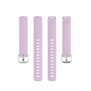 For Fitbit Inspire 2 TPE Watch Band, Size:S(Light Purple)