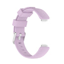 For Fitbit Inspire 2 TPE Watch Band, Size:S(Light Purple)