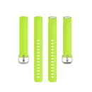 For Fitbit Inspire 2 TPE Watch Band, Size:S(Lime Green)