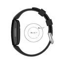 For Fitbit Inspire 2 TPE Watch Band, Size:L(Black)