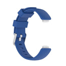 For Fitbit Inspire 2 TPE Watch Band, Size:L(Dark Blue)