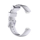 For Fitbit Inspire 2 TPE Watch Band, Size:L(Silver)