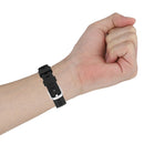 For Fitbit Inspire 2 TPE Watch Band, Size:L(Black)