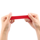 Single-turn Nylon Woven Watch Band For Apple Watch Series 7 45mm / 6 & SE & 5 & 4 44mm / 3 & 2 & 1 42mm, Size:M(Red)