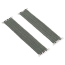Single-turn Nylon Woven Watch Band For Apple Watch Series 8&7 45mm / SE 2&6&SE&5&4 44mm / 3&2&1 42mm, Size:L(Green)