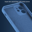 For iPhone 12 Silicone Full Coverage Shockproof Magsafe Case(White)