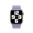 Nylon Single-turn Braided Watch Band For Apple Watch Series 7 41mm / 6 & SE & 5 & 4 40mm / 3 & 2 & 1 38mm, Length:S 130mm(British Lavender)