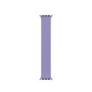 Nylon Single-turn Braided Watch Band For Apple Watch Series 7 45mm / 6 & SE & 5 & 4 44mm / 3 & 2 & 1 42mm, Length:M 155mm(British Lavender)
