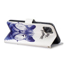 Horizontal Flip Leather Case with Holder & Card Slots & Wallet For iPhone 12 / 12 Pro(Cool Cat)