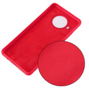 For Xiaomi Mi 10T Lite 5G Pure Color Liquid Silicone Shockproof Full Coverage Case(Red)