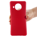 For Xiaomi Mi 10T Lite 5G Pure Color Liquid Silicone Shockproof Full Coverage Case(Red)