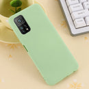 For Xiaomi Mi 10T Pro 5G Pure Color Liquid Silicone Shockproof Full Coverage Case(Green)