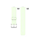 For Huawei Watch Fit Silicone Watch Band with Stainless Steel Buckle(Green)