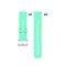 For Huawei Watch Fit Silicone Watch Band with Stainless Steel Buckle(Bright Green)