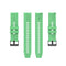 For Huawei Watch GT 2 42mm Silicone Watch Band with Black Buckle(Mint Green)