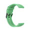 For Huawei Watch GT 2 42mm Silicone Watch Band with Black Buckle(Mint Green)