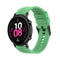 For Huawei Watch GT 2 42mm Silicone Watch Band with Black Buckle(Mint Green)