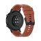 For Huawei Watch GT 2 42mm Silicone Watch Band with Black Buckle(Orange)