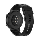 For Huawei Watch GT 2 42mm Silicone Watch Band with Black Buckle(Black)