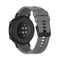 For Huawei Watch GT 2 42mm Silicone Watch Band with Black Buckle(Grey)