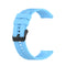 For Huawei Watch GT 2 42mm Silicone Watch Band with Black Buckle(Sky Blue)
