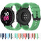 For Huawei Watch GT 2 42mm Silicone Watch Band with Black Buckle(Quicksand Pink)