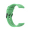 For Huawei Watch GT 2 46mm Silicone Watch Band with Black Buckle(Mint Green)
