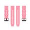 For Huawei Watch GT 2 46mm Silicone Watch Band with Black Buckle(Pink)