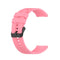 For Huawei Watch GT 2 46mm Silicone Watch Band with Black Buckle(Pink)