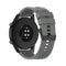 For Huawei Watch GT 2 46mm Silicone Watch Band with Black Buckle(Grey)