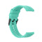 For Huawei Watch GT 2 46mm Silicone Watch Band with Black Buckle(Aurora Blue)