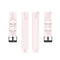 For Huawei Watch GT 2 46mm Silicone Watch Band with Black Buckle(Quicksand Pink)