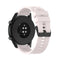For Huawei Watch GT 2 46mm Silicone Watch Band with Black Buckle(Quicksand Pink)