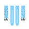 For Huawei Watch GT 2 46mm Silicone Watch Band with Black Buckle(Sky Blue)