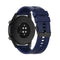For Huawei Watch GT 2 46mm Silicone Watch Band with Black Buckle(Midnight Blue)