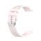 For Huawei Watch GT 2 46mm Silicone Watch Band with Silver Buckle(Quicksand Pink)