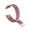 For Garmin Forerunner 45 / 45S / Swim 2 Milanese Watch Band(Rose Pink)