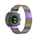 For Garmin Forerunner 45 / 45S / Swim 2 Milanese Watch Band(Colorful)