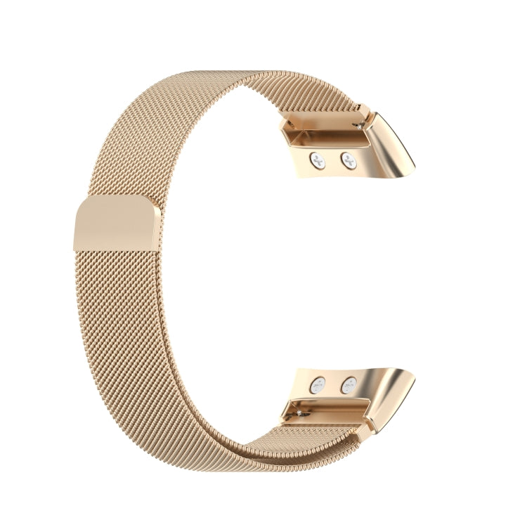 For Garmin Forerunner 45 / 45S / Swim 2 Milanese Watch Band(Champagne Gold)