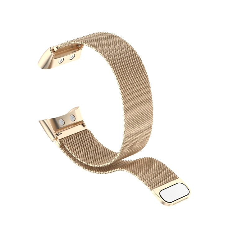 For Garmin Forerunner 45 / 45S / Swim 2 Milanese Watch Band(Champagne Gold)