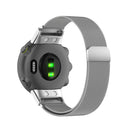 For Garmin Forerunner 45 / 45S / Swim 2 Milanese Watch Band(Silver)