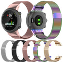 For Garmin Forerunner 45 / 45S / Swim 2 Milanese Watch Band(Colorful)