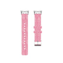 For Garmin Forerunner 45 / 45S / Swim 2 Universal Nylon Canvas Watch Band(Pink)