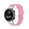For Garmin Forerunner 45 / 45S / Swim 2 Universal Nylon Canvas Watch Band(Pink)