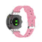 For Garmin Forerunner 45 / 45S / Swim 2 Universal Nylon Canvas Watch Band(Pink)